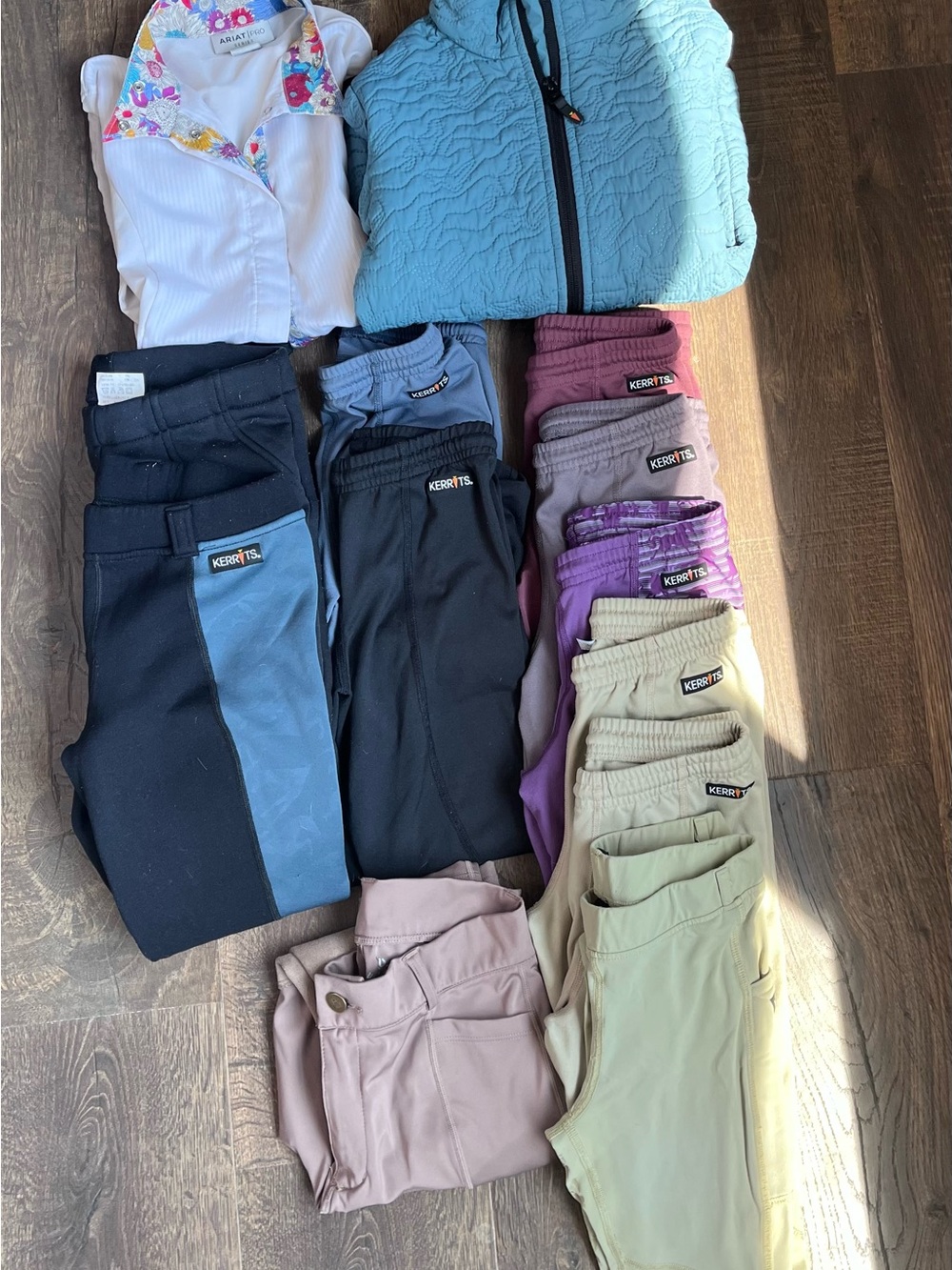 Kerrits Kids Riding Clothes Breeches Bundle